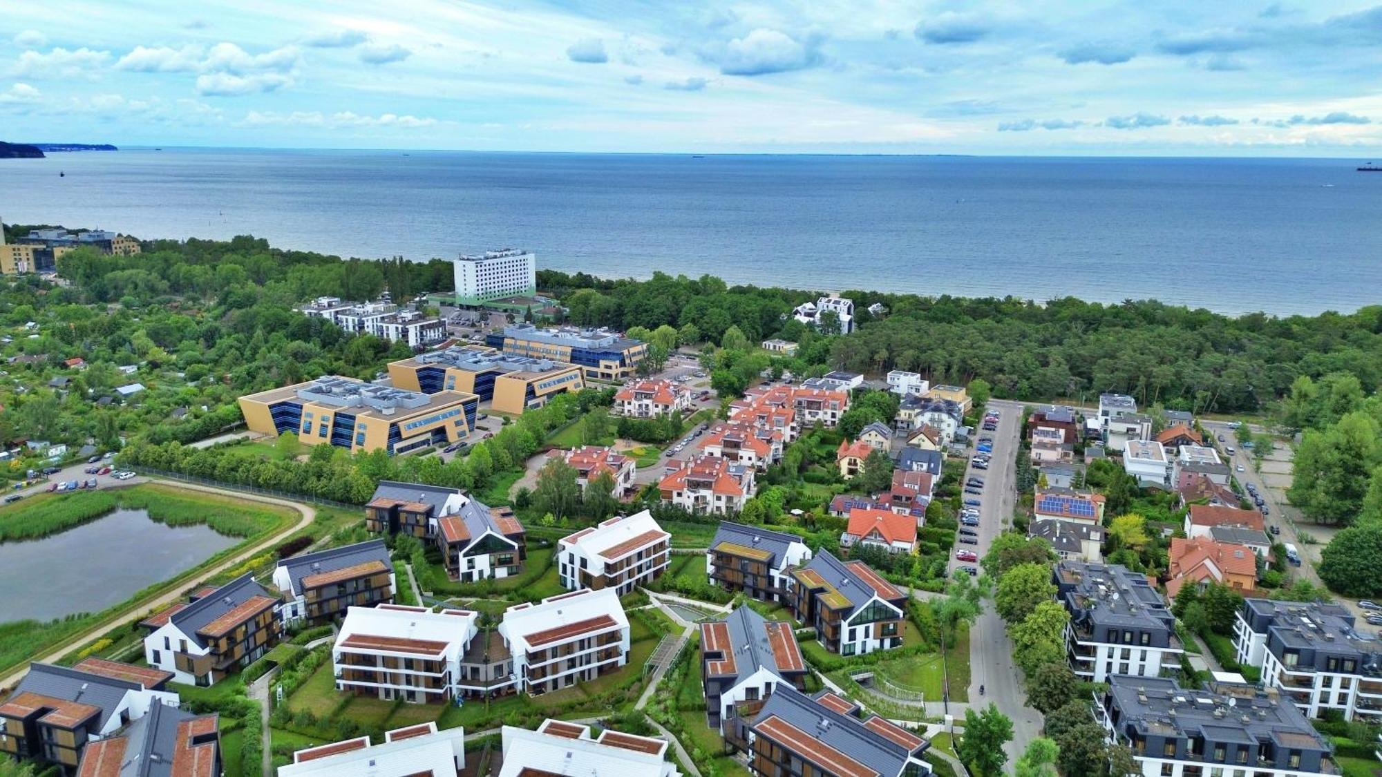 Ergo Jelitkowo Gdansk Sopot 600M Do Plazy Parking Apartment Exterior photo